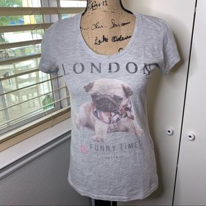 Zara | Tops | Zara Trafaluc London Pug 